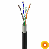 Сетевой кабель для блока питания 1,01х4 мм S/UTP Cu Stranded PE