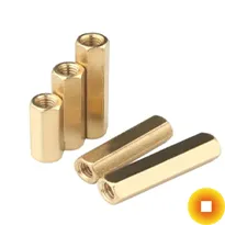 Заклёпки латунные для металла 6,4х10 мм Л68